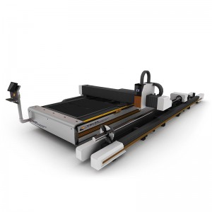 Sheet and tube integrated laser cutting machine KSH-GK